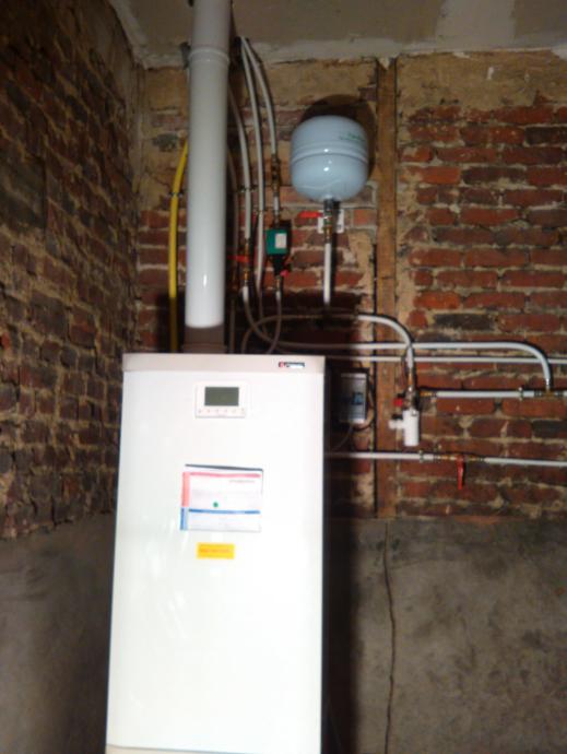 Installation d’une chaudière Frisquet condensation 32 kW à Saint-Amand-les-Eaux